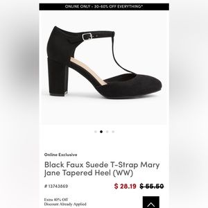 Black Mary Janes